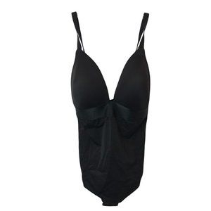 Flexees Women's Maidenform Endlessly Smooth Plunge Bodybriefer (Size 38C)